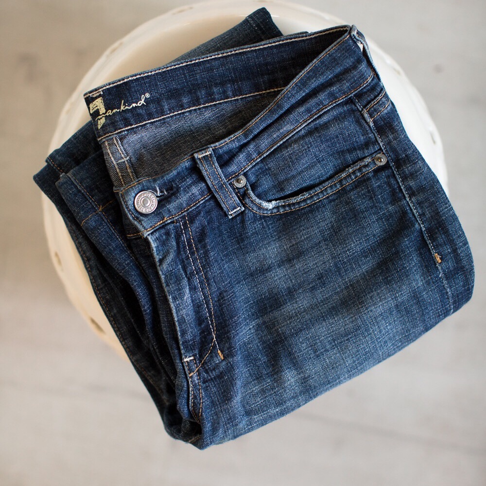 Wide leg jeans